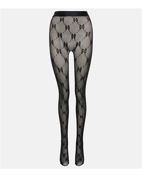 gucci black gg tights ssense|Gucci tights for cheap.